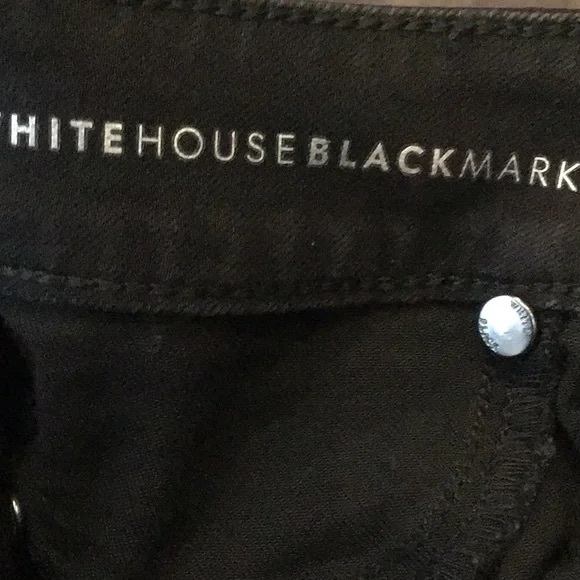 White House Black Market | The Jegging Crop Size 2 Black - Picture 10 of 12